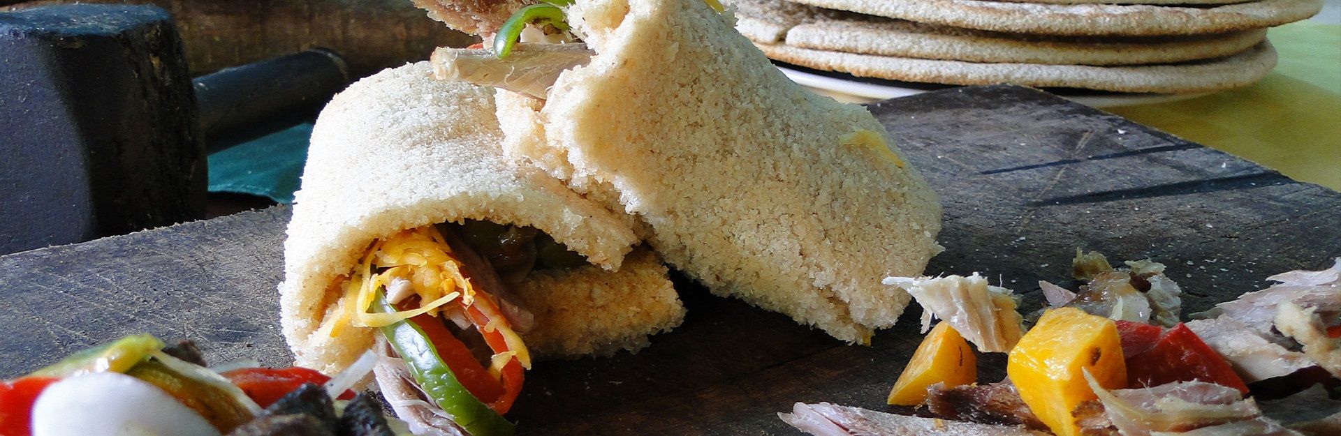 Plat traditionnel à base de casabe, Cuchipapa, Bayamo, Granma, Cuba